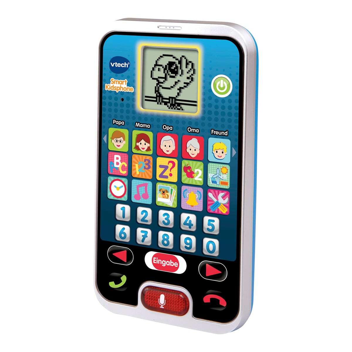 Læringssmarttelefon med 8 aktiviteter for barn VTech bakside