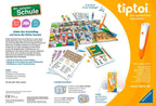 Læringsspill skoledag med oppgaver 5-7 år Ravensburger tiptoi bakside