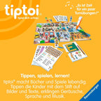 Læringsspill skoledag med oppgaver 5-7 år Ravensburger tiptoi nærbilde av figurer