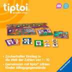 Læringsspill tallheks telle 1-10 fra 3 år kostymedeler