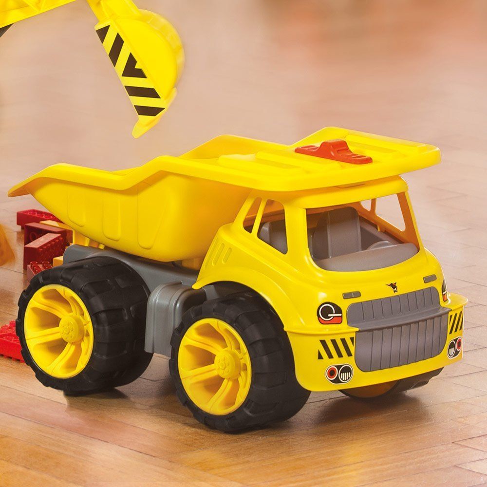 Lastebil Power-Worker Maxi Truck med last i lademulden
