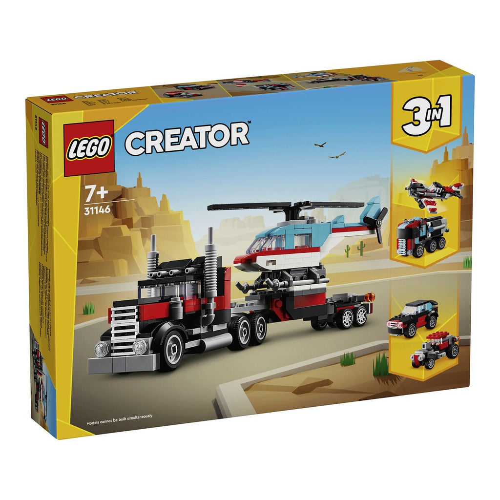 Lavlaster med helikopter 31146 3-i-1 forfra