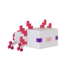 LED-bordlampe Axolotl med oppladbart batteri Minecraft forfra