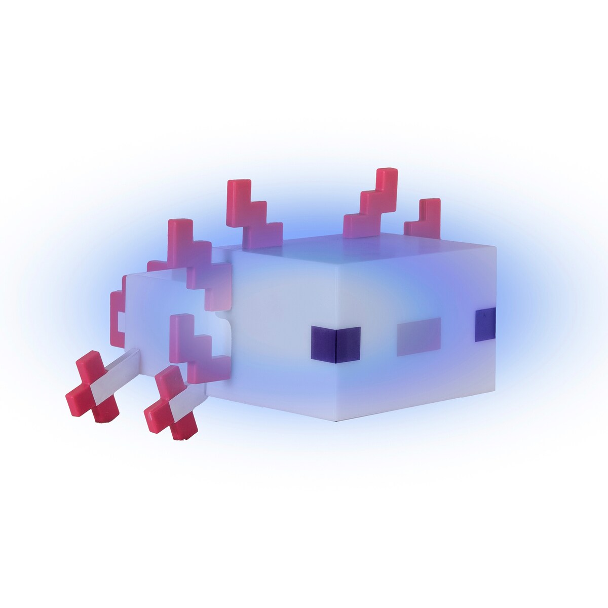LED-bordlampe Axolotl med oppladbart batteri Minecraft detaljfoto