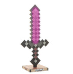 LED-bordlampe Netherite med oppladbart batteri Minecraft med USB-C ladekabel
