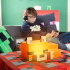 LED-bordlampe revungebaby med oppladbart batteri Minecraft bakside