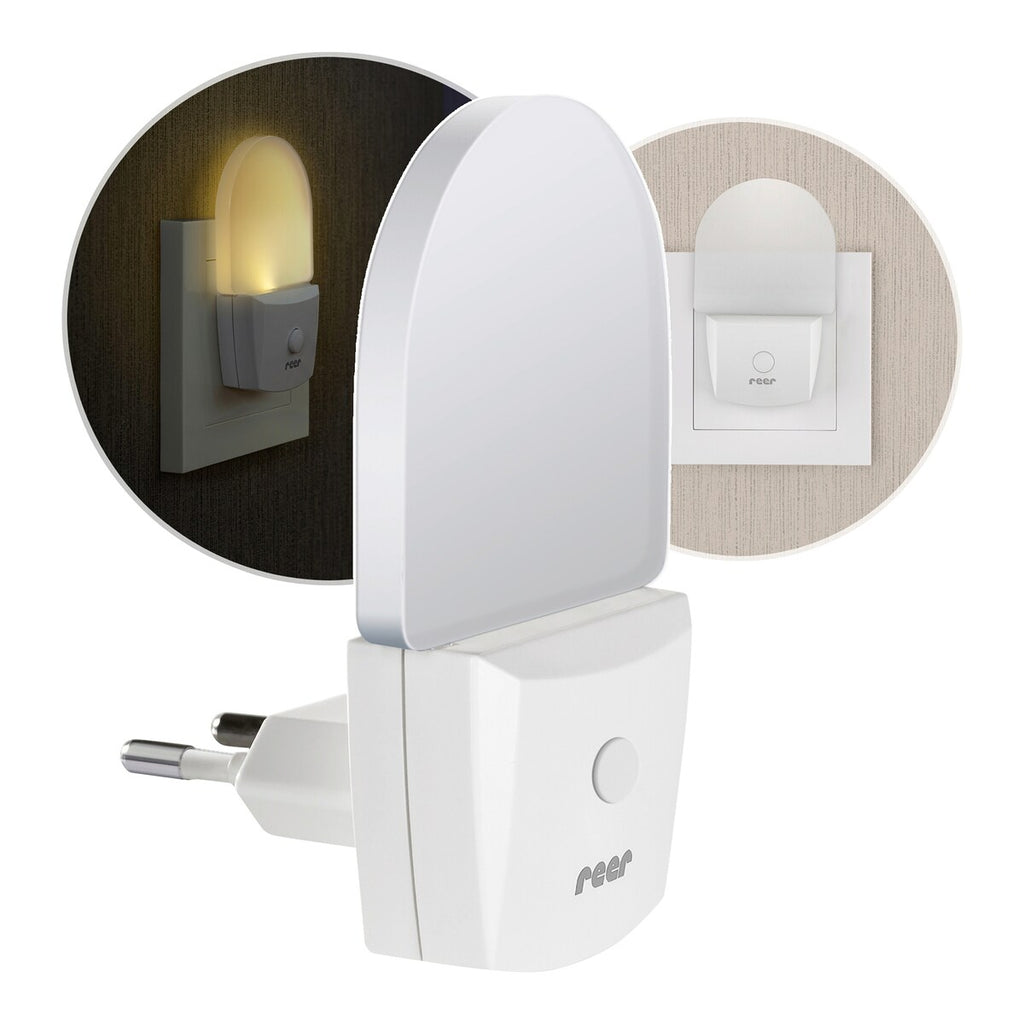LED-nattlys Nightguide varmhvit 3000 K 0,5 W montert