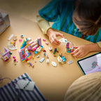 Detaljbilde av tilbehør i LEGO® Friends enhjørning-drømmekafé 42684