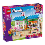 LEGO® Friends hundekjeksbakeri 42677 forfra med figurer og tilbehør