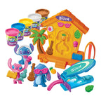 Leiresett Disney Stitch med 5 farger bakside