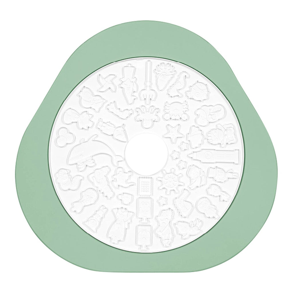 Leireskive for MuTable V2 med over 120 motiver forfra