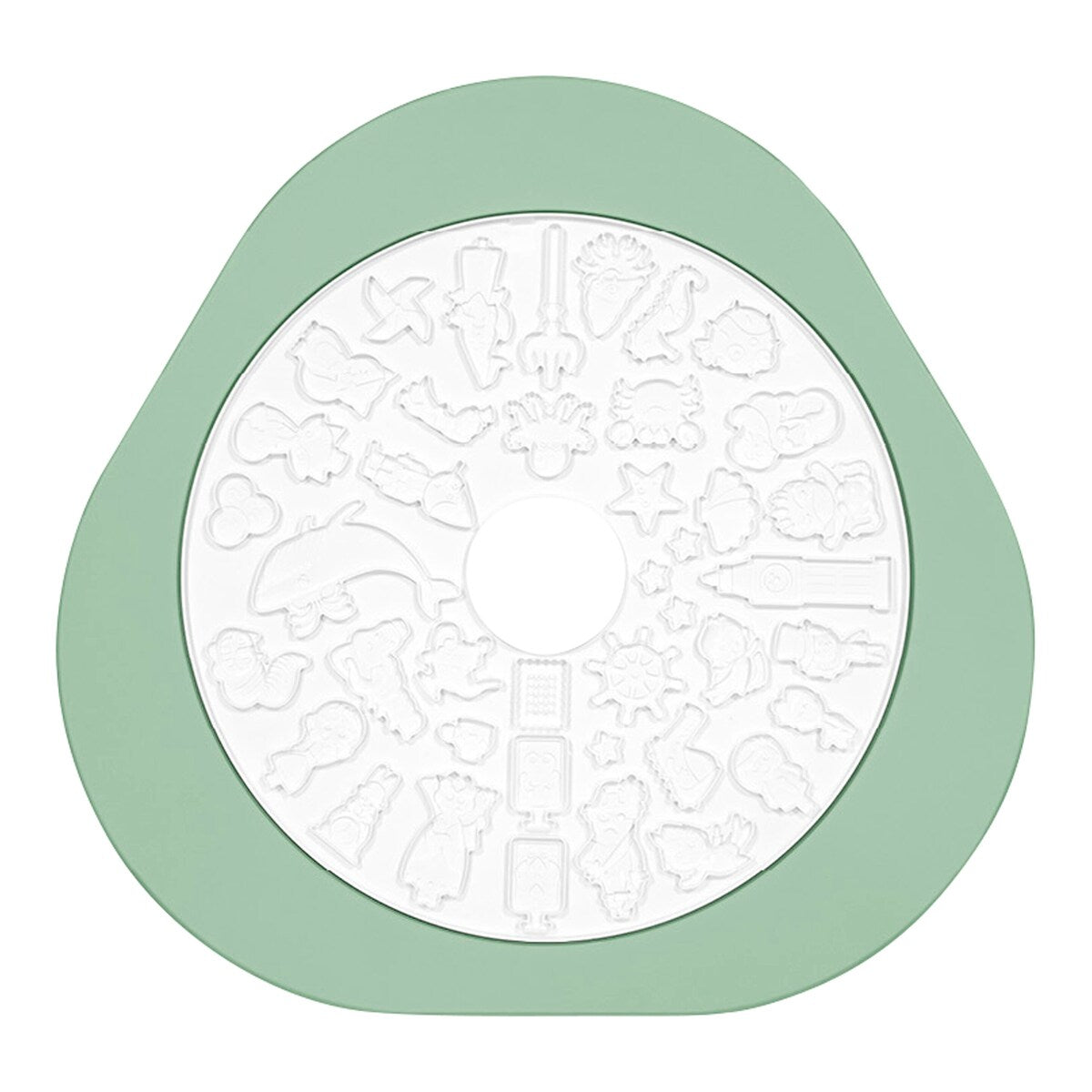 Leireskive for MuTable V2 med over 120 motiver forfra