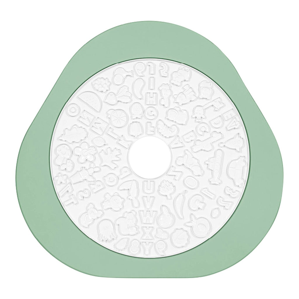 Leireskive for MuTable V2 med over 120 motiver bakside