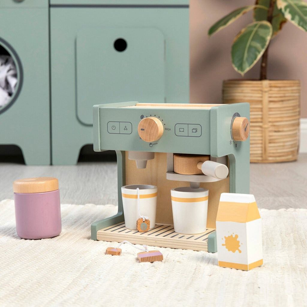 Leke-kaffemaskin Coffea i tre fra 3 år med kjekspakke