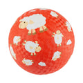 Lekeball Sau i 100 % naturgummi sett forfra