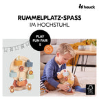 Bakside av Lekebrett Play Fun Fair S i FSC-tre for barnestol