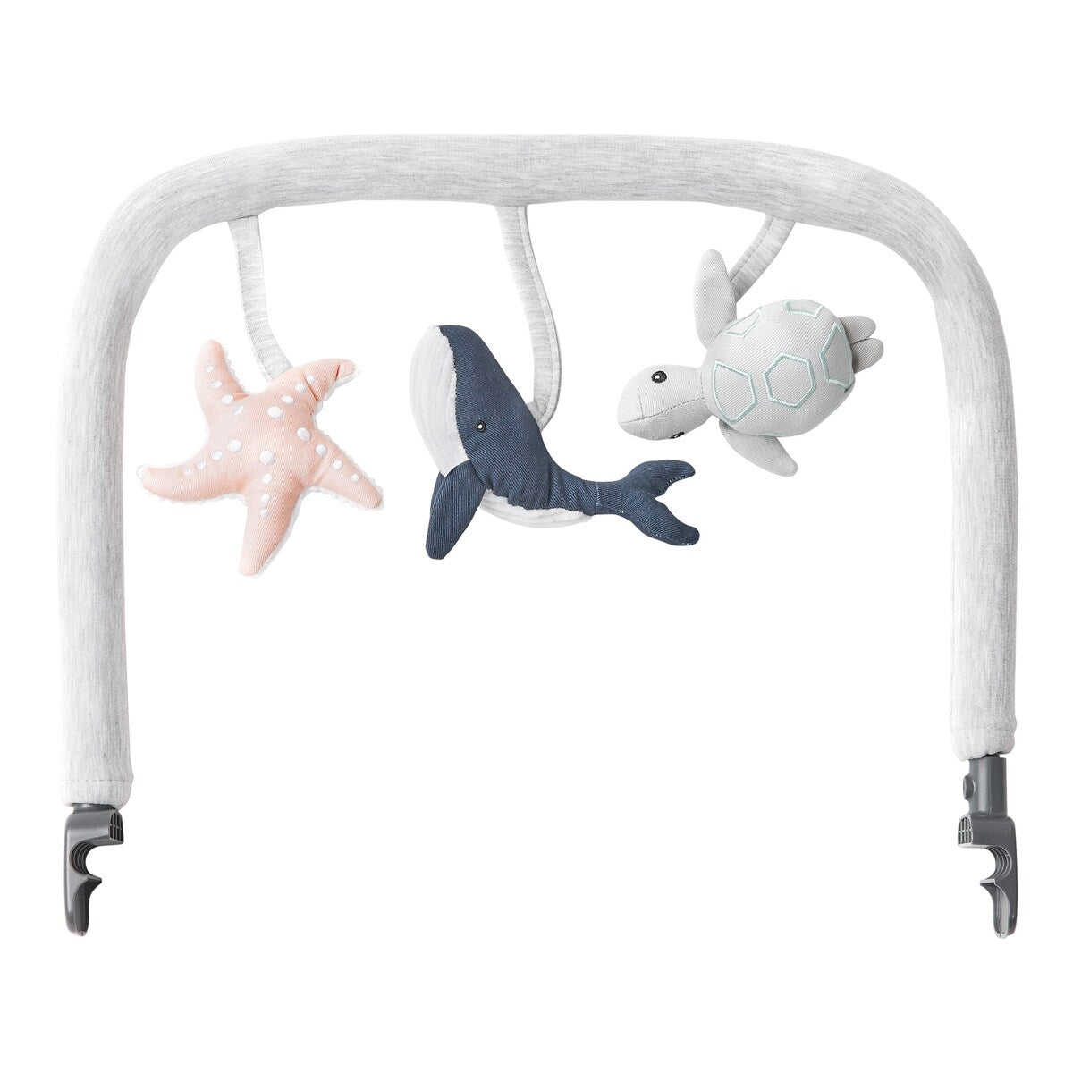Lekebue for babyvipp Evolve 3-in-1 med 3 figurer forfra