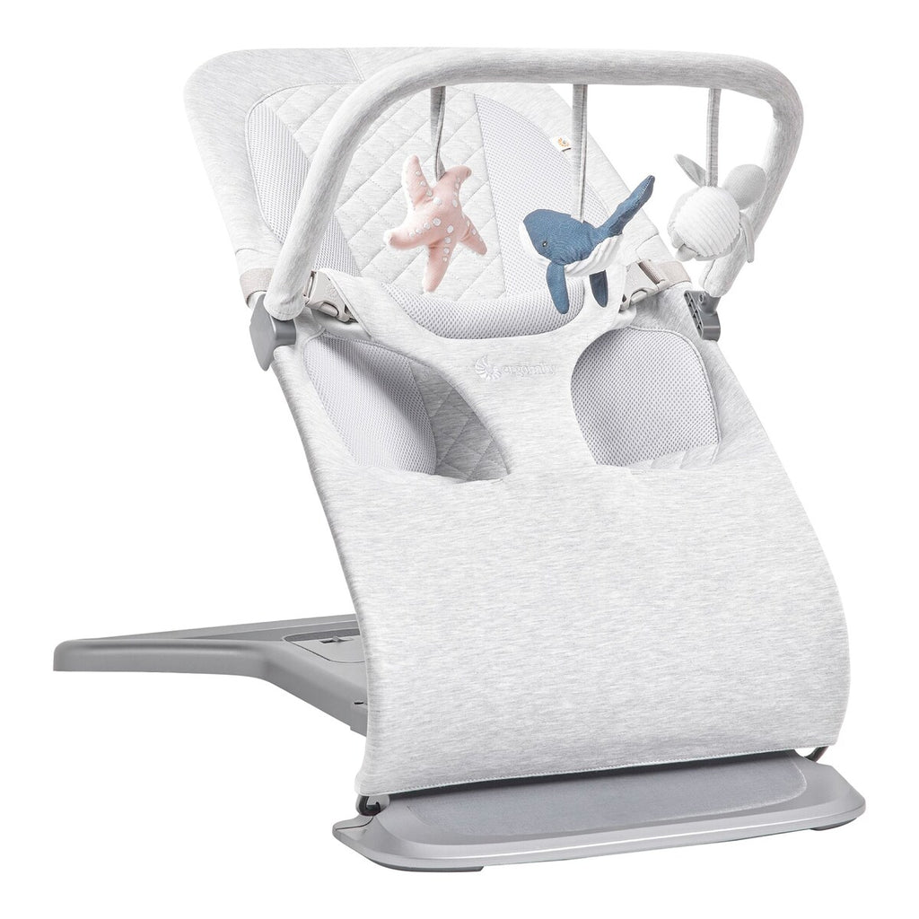 Visning av aluminiumramme på lekebue for babyvipp Evolve 3-in-1