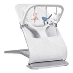 Visning av aluminiumramme på lekebue for babyvipp Evolve 3-in-1