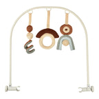 Lekebue for babyvipp Up&Down+ med 3 hengende figurer sett forfra