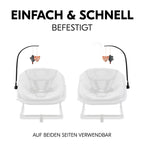 Detalj av festemekanisme på Lekebue med rangle for Highchair Bouncer, Bear - Hauck