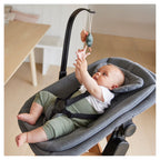 Lekebue med rangle for Highchair Bouncer, Bear - Hauck med justerbare posisjoner