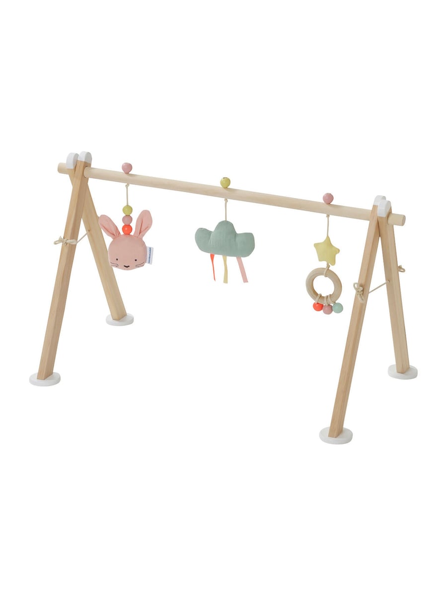 Lekebue i tre FSC® med gripeleker 65x51,5 cm forfra