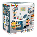 Oversikt over Lekebutikk Maxi-supermarked med handlevogn 80x60x90 cm