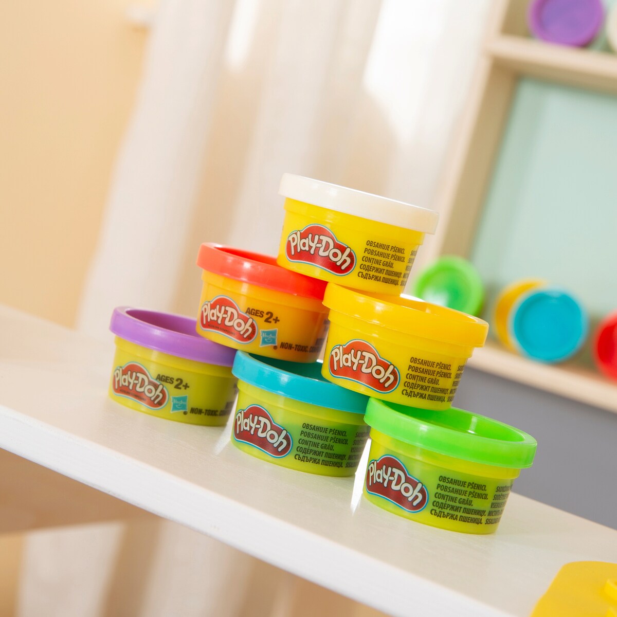 Lekebutikk roba x Play-Doh med kreativmatte og tilbehør
