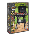 Lekegrill Barbecue med 18 tilbehorsdeler oppbevaringsplass under lokk