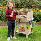 Lekegrill BBQ Chef i sypresstre bakside