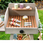 Detaljbilde av Lekegrill BBQ Chef i sypresstre