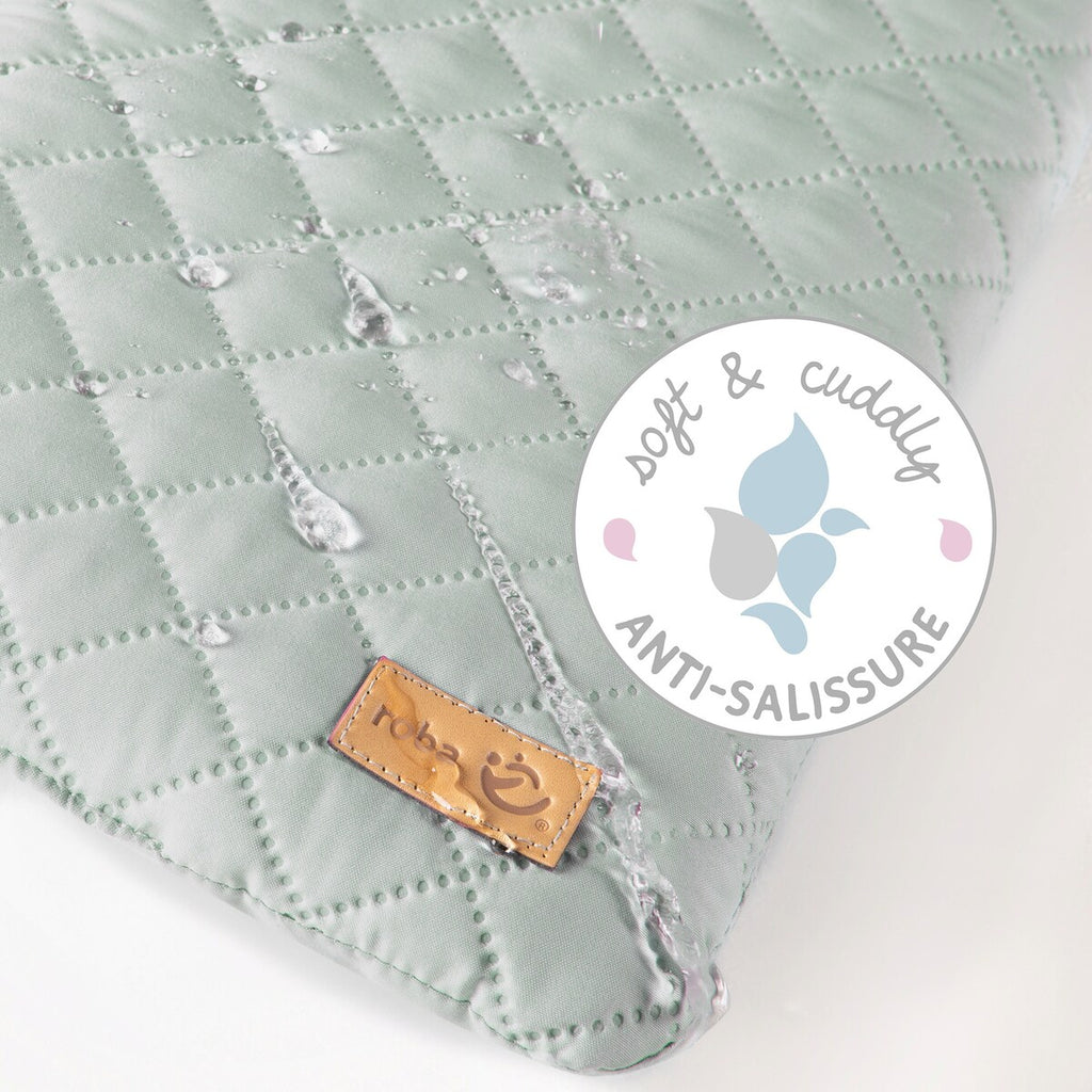 Lekegrind 100x75 cm Style Frosty green med polstret innlegg