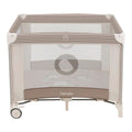 Lekegrind Bonnie 100x96 cm med madrass forfra