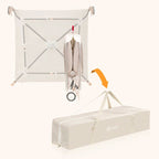 Lekegrind Bonnie 100x96 cm med madrass maks 15 kg - Lionelo