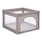 Lekegrind Mia 95x95 cm med polstret bunn fra Fillikid forfra