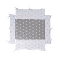 Lekegrindinnlegg 75x100 og 100x100 cm med polstring fra roba, forfra