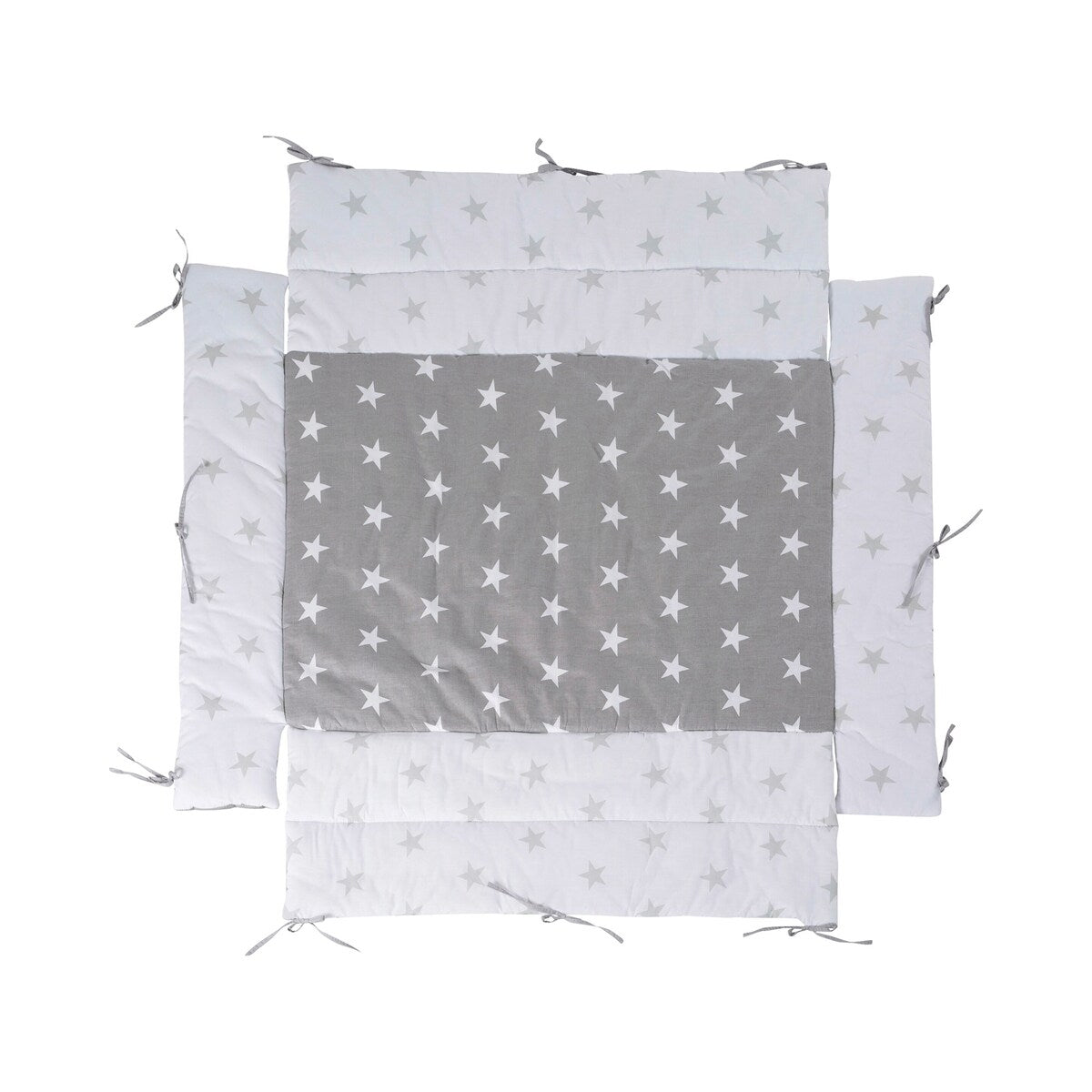 Lekegrindinnlegg 75x100 og 100x100 cm med polstring fra roba, forfra