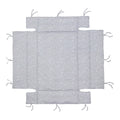 Lekegrindinnlegg Flexi jersey i bomull 75x100/100x100 cm forfra