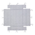 Lekegrindinnlegg Flexi jersey i bomull 75x100/100x100 cm forfra
