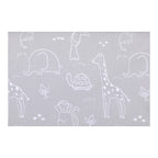 Lekegrindinnlegg Flexi jersey i bomull 75x100/100x100 cm bakside