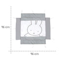 Lekegrindinnlegg Miffy universal opptil 100x100 cm forfra