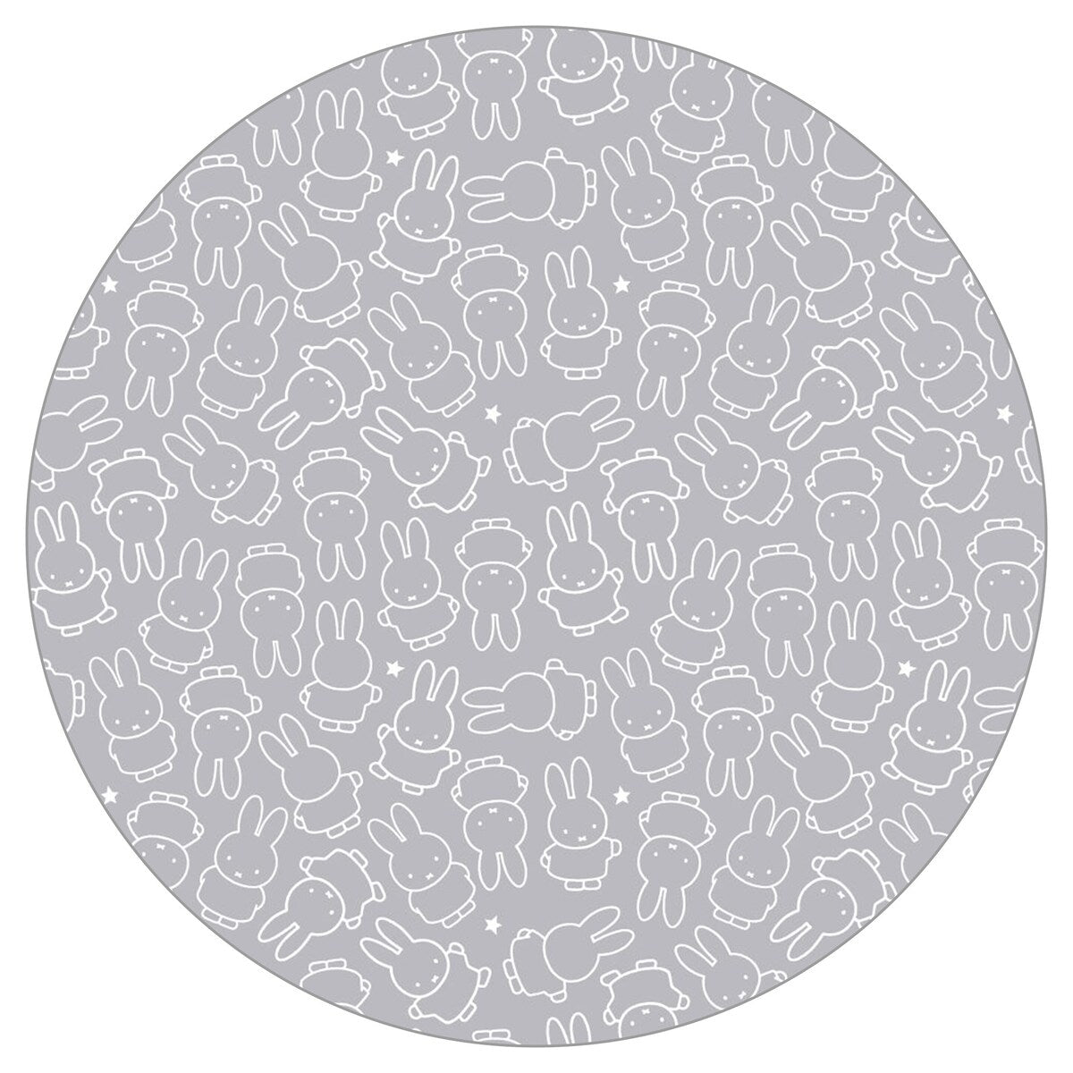 Detalj av Lekegrindinnlegg Miffy universal opptil 100x100 cm materiale