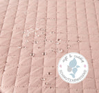 Lekegrindinnlegg roba Style rosa vaskbar tekstil
