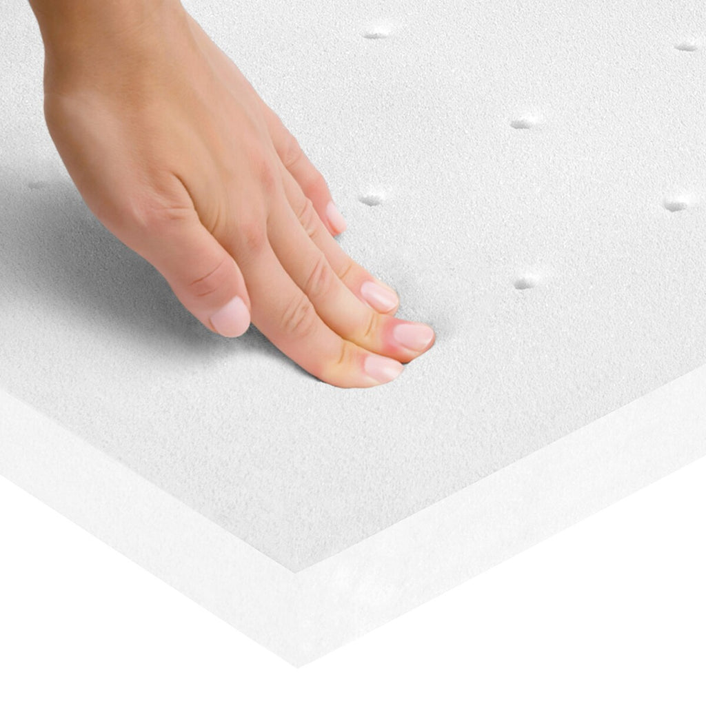 Lekegrindmadrass Air 6-kantet 114x99x4 cm allergivennlig med glidelås