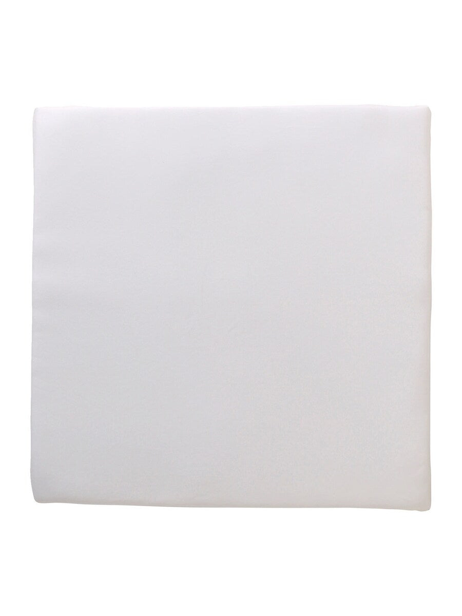 Lekegrindmatte 95x95 cm bomull med vanntett underside forfra