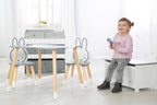 Lekekisten Miffy med åpent lokk og oppbevaring