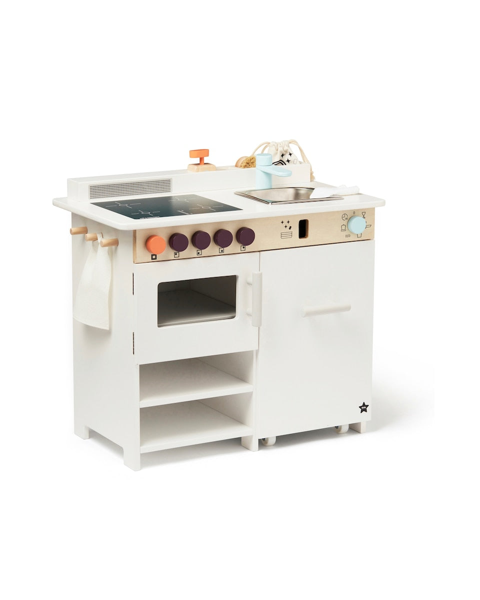 Lekekjøkken med oppvaskmaskin 60x34x58 cm MDF Kids Concept forfra
