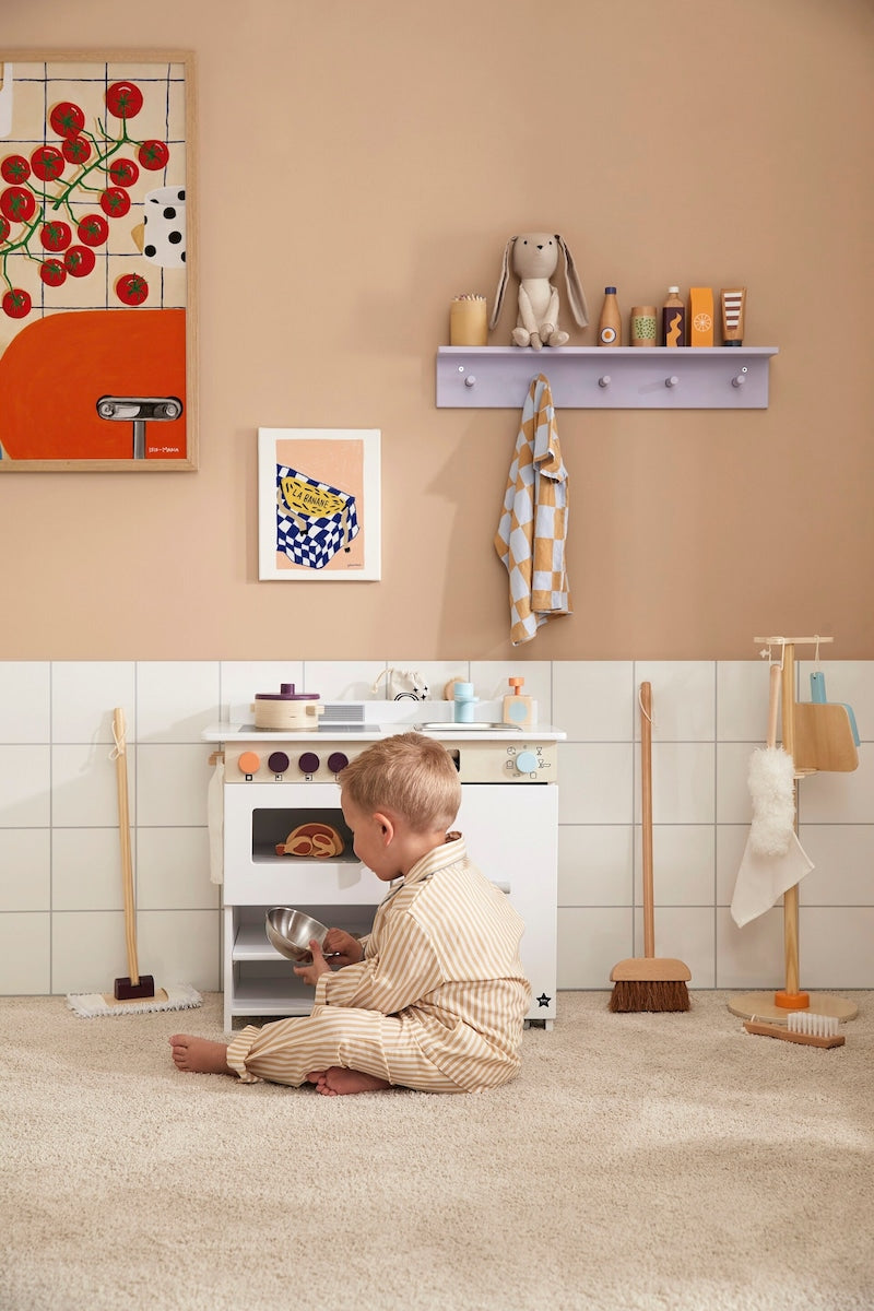 Sidebilde av lekekjøkken med oppvaskmaskin 60x34x58 cm MDF Kids Concept