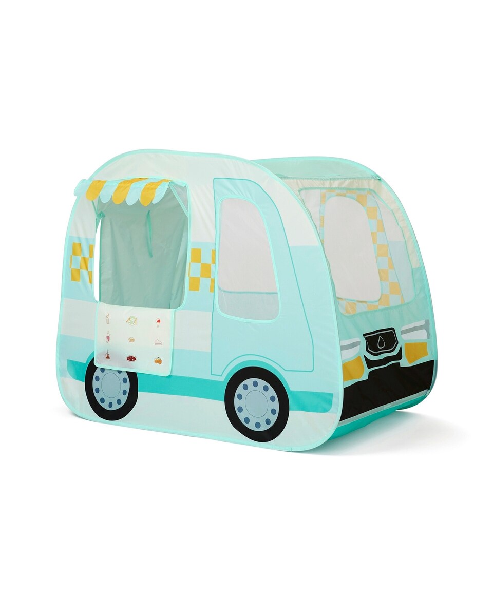 Lekelt foodtruck 120 x 80 x 102 cm fra 2 år Kids Concept forfra